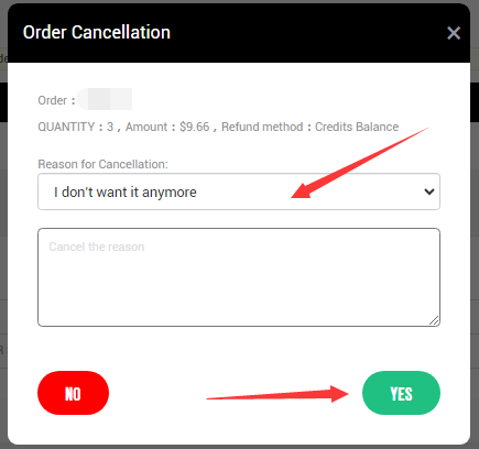 How to cancel an order and initiate a refund on Z2U - Z2U.COM