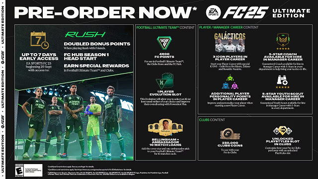 EA Sports FC LIMITED TIME PRE-ORDER 