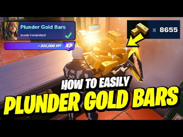 Plunder of the Gold Bars