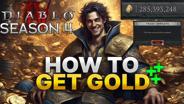 GET GOLD IN DIABLO IV