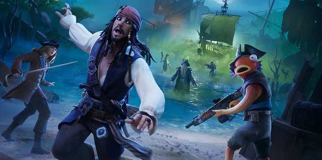 Fortnite Pirates of The Caribbean Cursed Sails