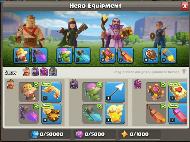 Clash of Clans Items for Sale