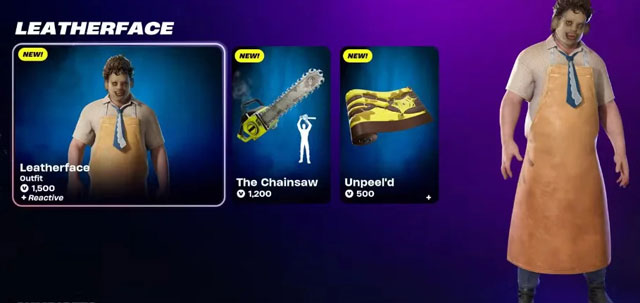 Fortnite Leatherface Bundle