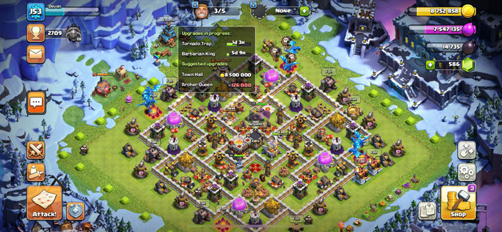 Upgrade Defenses and Troops Regularly