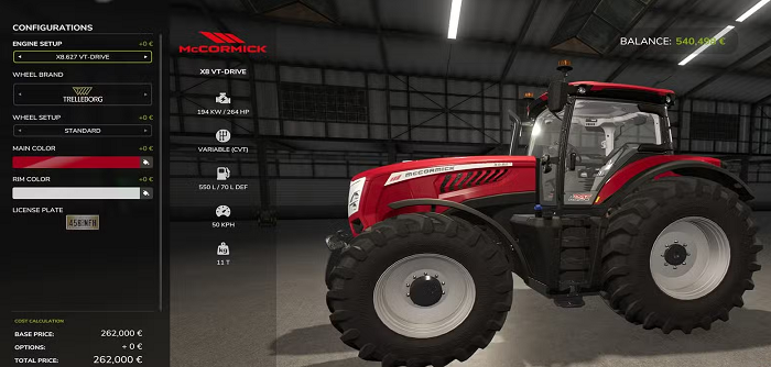 McCormick X8 VT-Drive