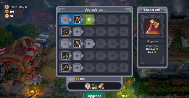 Prioritize Tool Upgrades