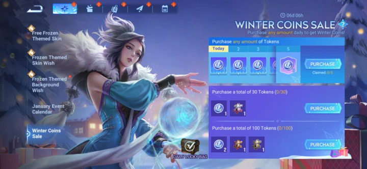 Winter Coins Sale